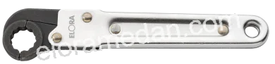 117-...-Ring Ratchet-Spanner, hinged