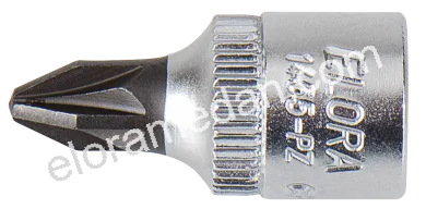 1455-PZ...-Screwdriver Sockets 1/4"