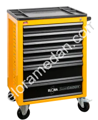 1220-L7-Roller Tool Cabinet Super Caddy, 7 drawers