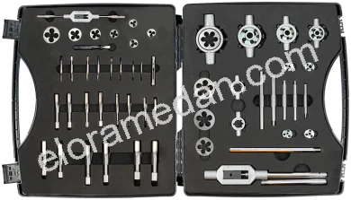1365-SF-Thread Cutting Assortment, Fine Thread, HSS