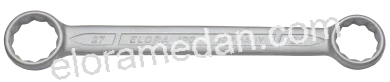120-...-Double-Ended Ring Spanner, straight, metric