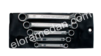 112S...M-Double-Ended Ring Spanner-Set, metric