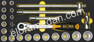 OMS-3/4-Module-Socket Sets 1/2"