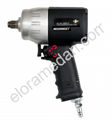 5000N-Pneumatic Impact Wrench 1/2", 1850 Nm
