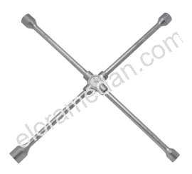 196-...-Four Way Wheel Nut Wrench