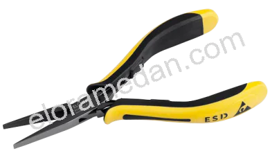 4740-Electronic Flat Nose Plier ESD