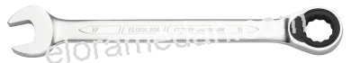 204-...-Combination Spanner with Ring Ratchet, metric